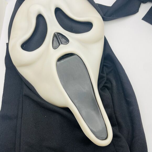 Vintage Scream Ghost Face Mask S9206 Easter Unlimited Fun World Glow In The Dark - Picture 2 of 5